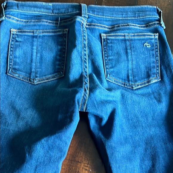 Rag & Bone Blue Denim Jeans - Picture 6 of 6
